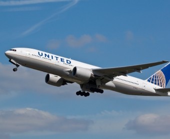 United Airlines airplane
